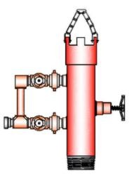 Signal -plug Casing cement head